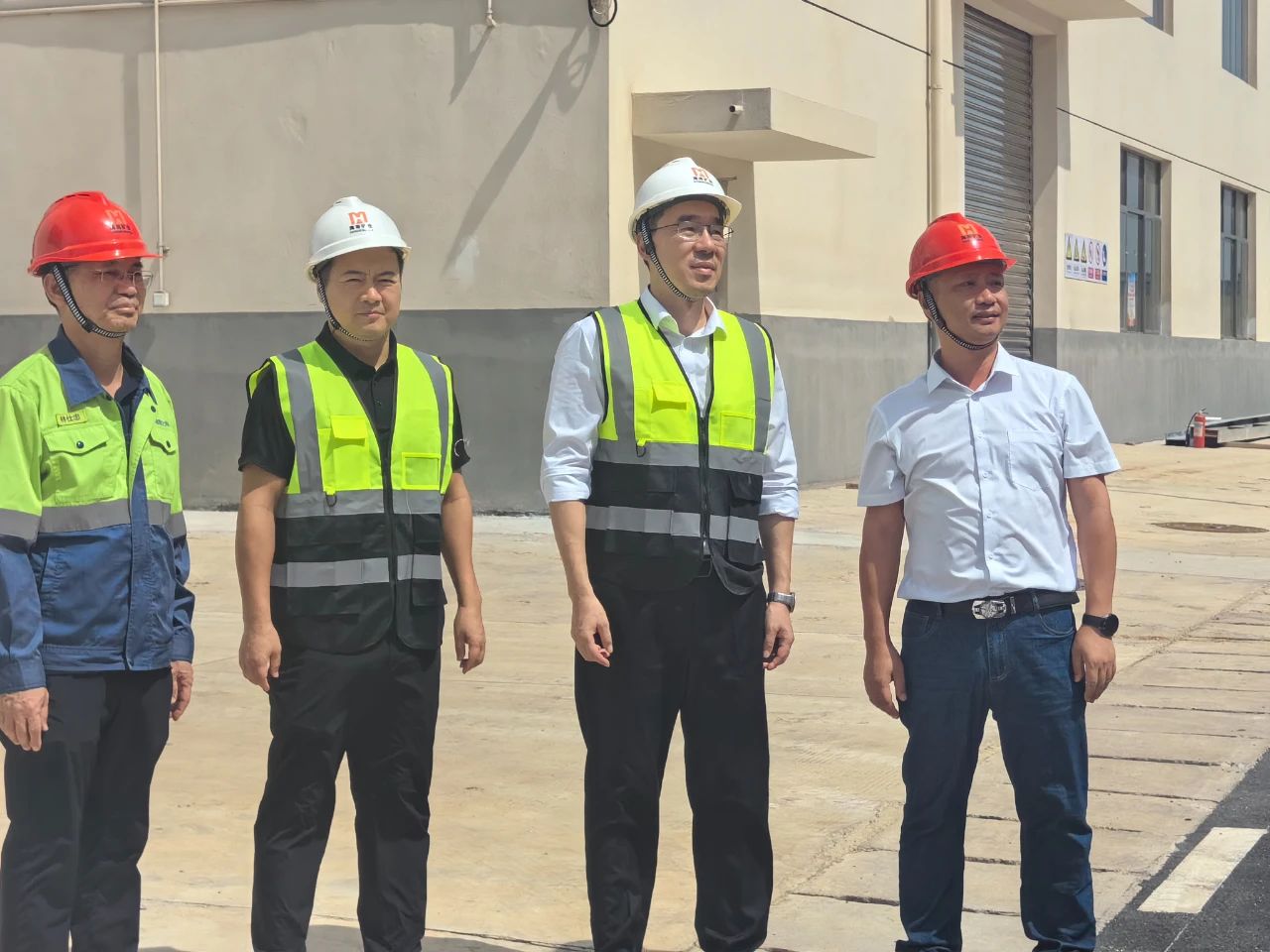 韦德1946总裁滕磊调研海南星之海新材料公司